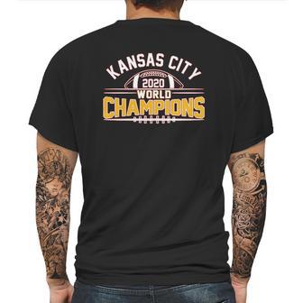 Football Fans World Champions Championship Mens Back Print T-shirt | Favorety