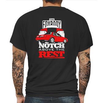 The Fox Body Notch Above The Rest Mens Back Print T-shirt | Favorety UK