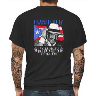 Frankie Ruiz La Cura Mens Back Print T-shirt | Favorety