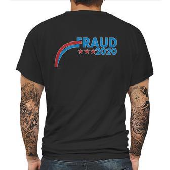 Fraud 2020 Election Pro Trump Mens Back Print T-shirt | Favorety AU