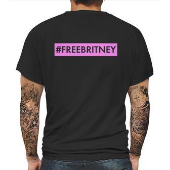 Free Britney Meme Movement Mens Back Print T-shirt | Favorety UK