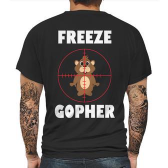 Freeze Gopher Bose-Eye Mens Back Print T-shirt | Favorety