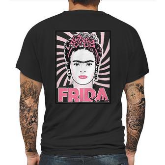 Frida Kahlo Frida Art Portrait Mens Back Print T-shirt | Favorety CA