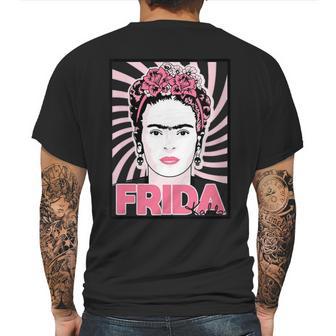 Frida Kahlo Portrait Graphic Mens Back Print T-shirt | Favorety CA