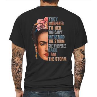 Frida Kahlo Quote Vintage Mens Back Print T-shirt | Favorety CA