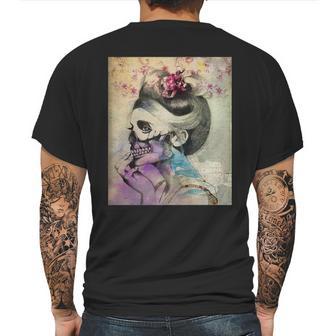 Frida Kahlo Skeleton Mens Back Print T-shirt | Favorety CA