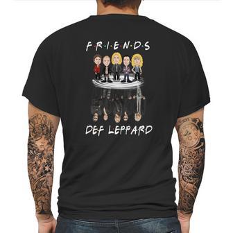 Friends Def Leppard Reflection Water Mirror Mens Back Print T-shirt | Favorety DE