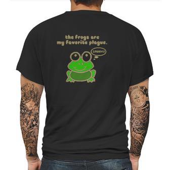 Frog Passover Plague Mens Back Print T-shirt | Favorety CA