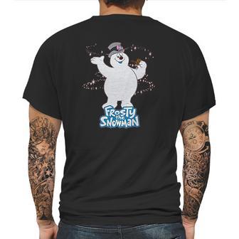 Frosty The Snowman Frosty Mens Back Print T-shirt | Favorety