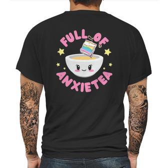 Full Of Anxietea Full Of Anxiety Cute Kawaii Pastel Goth Mens Back Print T-shirt | Favorety CA