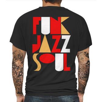 Funk Jazz Soul Mens Back Print T-shirt | Favorety CA