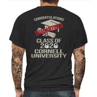 Funny 2020 Graduating Class Cornell University Retro Mens Back Print T-shirt | Favorety