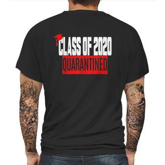 Funny Class Of 2020 Graduating Class In Social Distancing Mens Back Print T-shirt | Favorety DE