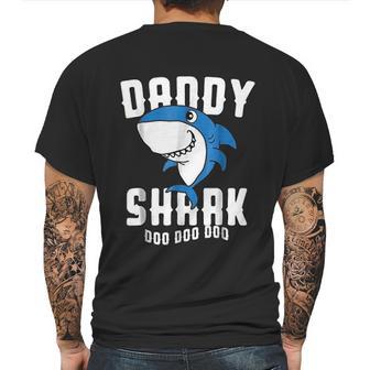 Funny Daddy Shark Doo Dad Birthday Gifts Mens Back Print T-shirt | Favorety DE