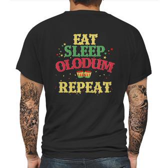 Funny Eat Sleep Olodum Repeat Tshirt Brazilian Carnival Gift Mens Back Print T-shirt | Favorety CA