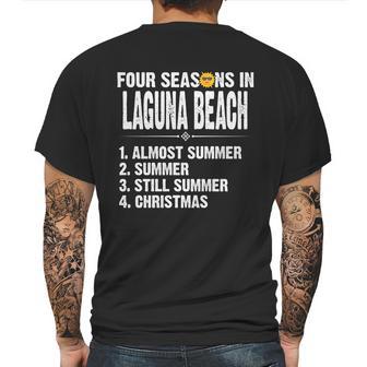 Funny Four Seasons In Laguna Beach Hot Summer 2020 Mens Back Print T-shirt | Favorety CA