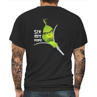 Funny Grinch 6 Feet People Mens Back Print T-shirt | Favorety AU