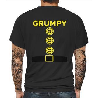 Funny Halloween Grumpy Dwarf Halloween Costume Mens Back Print T-shirt | Favorety AU