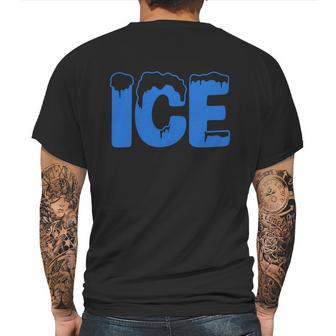 Funny Halloween Ice Costume Logo Halloween Mens Back Print T-shirt | Favorety AU