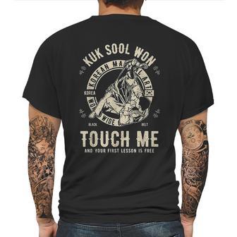 Funny Kuk Sool Won Mens Back Print T-shirt | Favorety