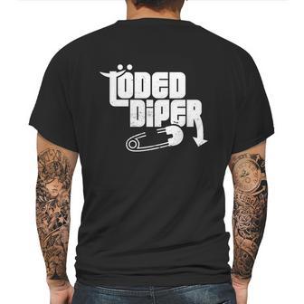 Funny Loded Diper Parents Gift Mens Back Print T-shirt | Favorety DE