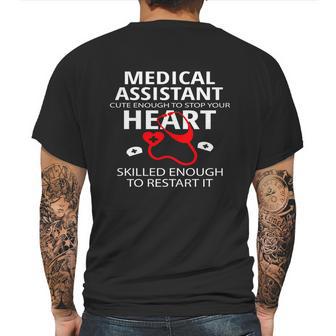 Funny Medical Assistant Graphic Pcp Gift Health Care Gift Cute Gift Mens Back Print T-shirt | Favorety DE