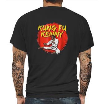 Funny Rap Concert Gift Kung Fu Kenny Fighting Gift Mens Back Print T-shirt | Favorety