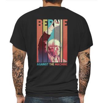 Funny Retro Bernie Sanders Against The Machine Mens Back Print T-shirt | Favorety CA