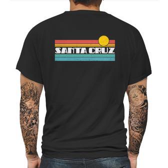 Funny Retro Santa Cruz Strip Logo Mens Back Print T-shirt | Favorety AU