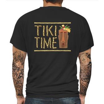 Funny Retro Tiki Bar Mens Back Print T-shirt | Favorety DE