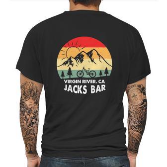 Funny Retro Virgin River Jacks Bar Mens Back Print T-shirt | Favorety UK