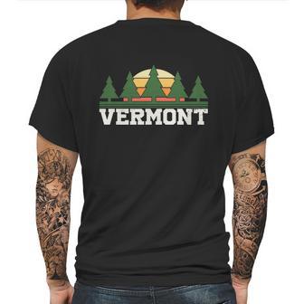 Funny Vintage Vermont Retro Logo Mens Back Print T-shirt | Favorety AU