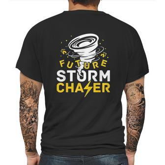 Future Storm Chaser Meteorologist Tornado Weather Mens Back Print T-shirt | Favorety