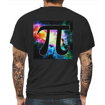 Galactic Pi Galaxy Infinity Mens Back Print T-shirt | Favorety