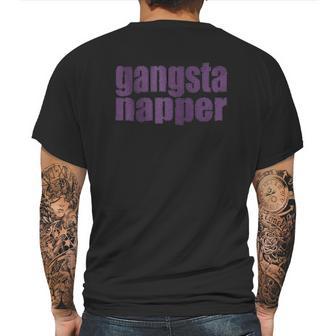 Gangsta Napper Mens Back Print T-shirt | Favorety CA