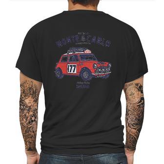 Garage Crew 006 Classic Mini Cooper Monte Carlo Rally Mens Back Print T-shirt | Favorety DE