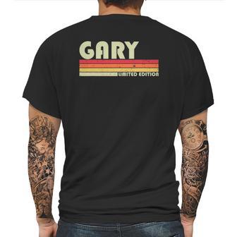 Gary Name Personalized Retro Vintage 80S 90S Birthday Mens Back Print T-shirt | Favorety CA