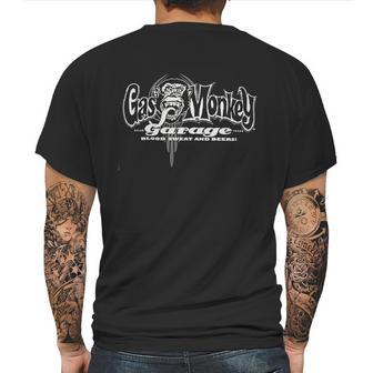 Gas Monkey Garage Side Monkey Mens Back Print T-shirt | Favorety AU