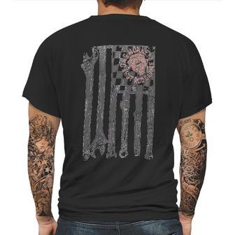 Gas Monkey Wrench Flag Mens Back Print T-shirt | Favorety