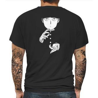 Geek Anime Psycho Mob Mens Back Print T-shirt | Favorety