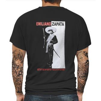 Geek Emiliano Zapata Mens Back Print T-shirt | Favorety