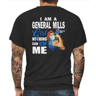 I Am A General Mills Girl Nothing Can Stop Me Coronavirus Shirtsn Mens Back Print T-shirt | Favorety