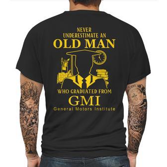 General Motors Institute Mens Back Print T-shirt | Favorety AU