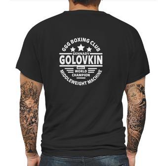 Gennady Golovkin Boxing Club Fashion Mens Back Print T-shirt | Favorety DE