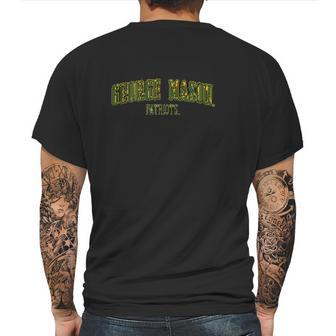 George Mason Patriots Mens Back Print T-shirt | Favorety