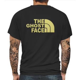 The Ghost Face Mens Back Print T-shirt | Favorety