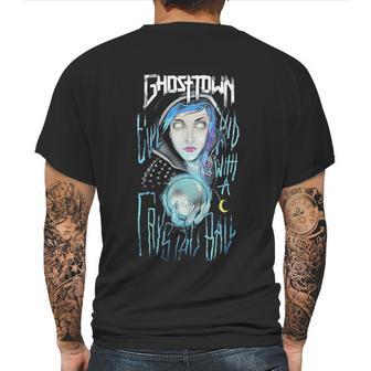 Ghost Town Crystal Ball Mens Back Print T-shirt | Favorety DE