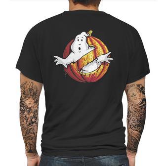 Ghostbusters Classic Halloween Pumpkin Mens Back Print T-shirt | Favorety DE