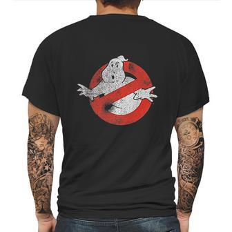 Ghostbusters Distressed No Ghost No Type Mens Back Print T-shirt | Favorety DE