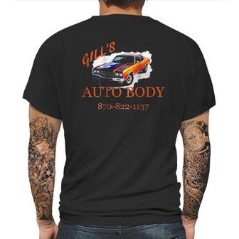 Gills Auto Body Mens Back Print T-shirt | Favorety DE